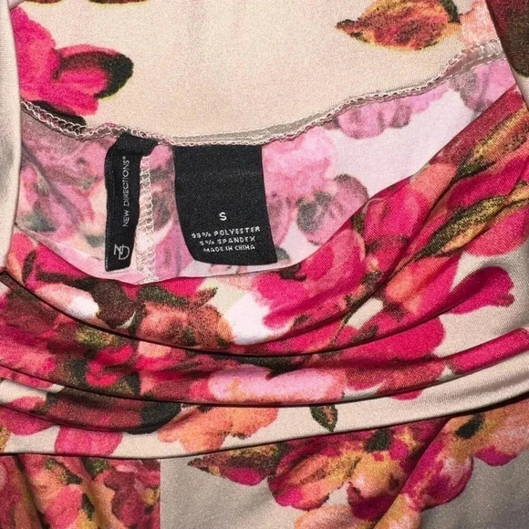 Floral Print Wide Leg Palazzo Pants - fits most sizes - Picture 5 of 5